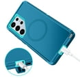 thumbnail image 4 of Petocase For Samsung Galaxy S25 Ultra Case,Compatible with MagSafe,Military Grade Drop 3 Layer Protection Rugged Case,Magnetic Phone Cover for Galaxy S25 Ultra,Turquoise, 4 of 5