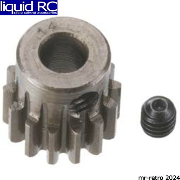 Robinson Racing Products 8714 Extra Hard 5mm Bore .8 Module 3.175P Pinion 14T