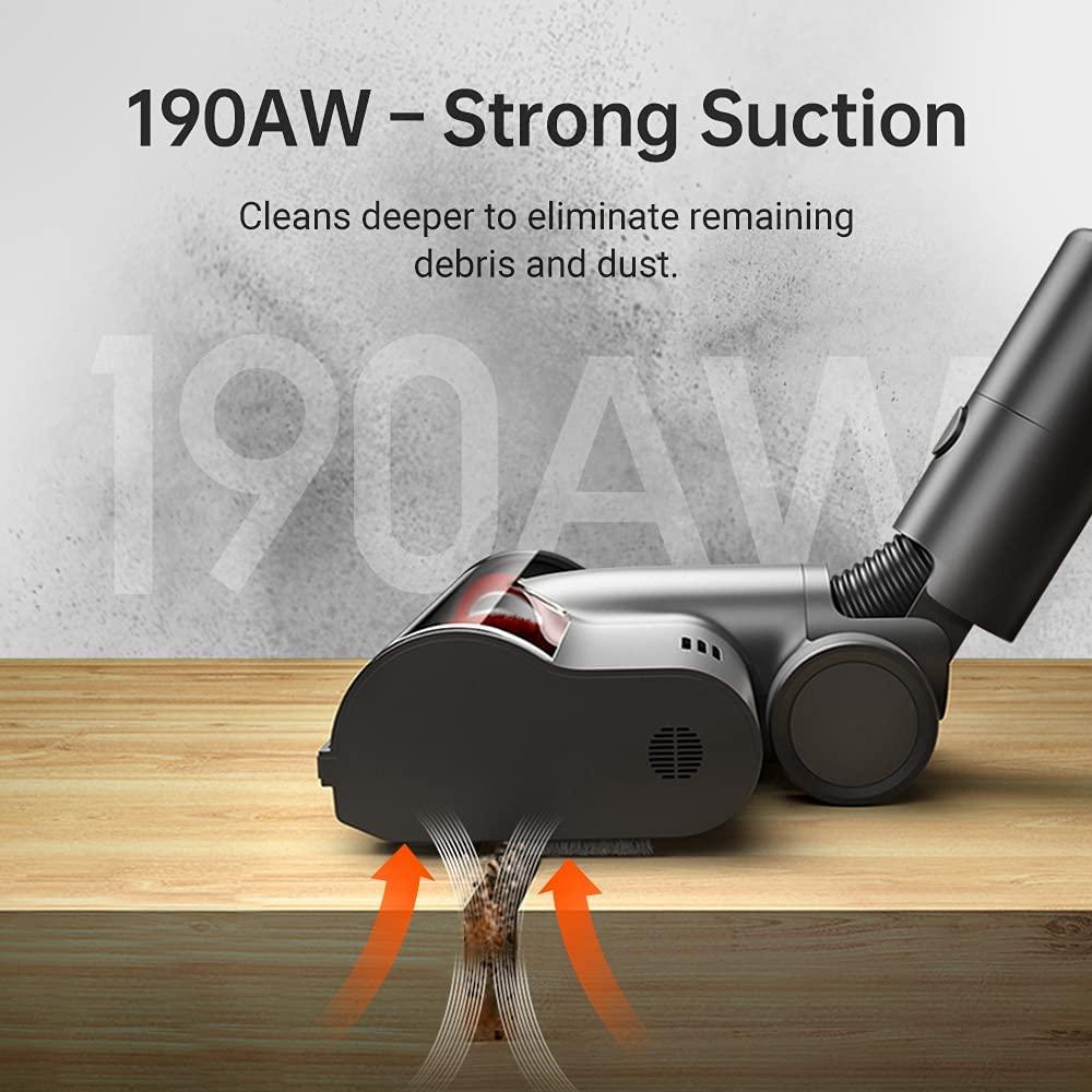 Dreame T30 Cordless Vacuum Cleaner by Dreametech, 90mins Long Runtime Stick Vacuum, 190 AW Robust Suction Handheld Vacuum, Cordless Vacuum with HEPA Filters for Hard Floor Stairs