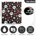 thumbnail image 3 of Coolnut Dog Paws Dishwasher Magnet Sticker, Refrigerator Magnetic Cover, Fridge Panels, Home Cabinet Decals Appliances Stickers, 23"x 26", 3 of 6