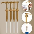 thumbnail image 4 of enjoywould 8Pcs Sherbet Syrup Press Press Type Detachable Cuttable Dispense Juice Pump Dispenser Bottle Pump Kitchen Gadgets, 4 of 5