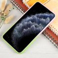 thumbnail image 3 of Funda de silicona degradada a prueba de golpes Magsafe con película para lente para iPhone 11 Pro Max, 3 of 5