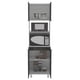 thumbnail image 5 of Módulo Microondas Diamante Gris y Blanco Virtual Muebles, 5 of 5