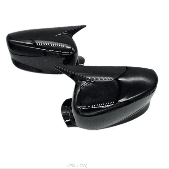1 Pair Side Mirror Cover Caps For Honda Accord 8th 2008-2016 Without Turn Signal