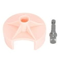 thumbnail image 2 of Knitting Machine Adapter,Quick Knitting Crochet Machine Replaceable Adapter with Hex Bit DIY Needle Crochet Drill Power Attachment DIY Handwork Jewelry Supplies, 2 of 7