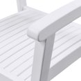 thumbnail image 3 of Bradley Outdoor Patio Wood 7-piece Dining Set with Stacking Chairs, 3 of 6