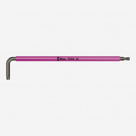 

Wera 024485 Multicolor Torx Long L-key T20 x 137mm (Pink)