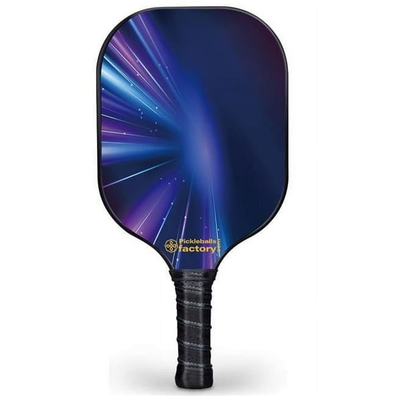 Pickleball Factory PB00040-7-C Pickleball Paddles for Sale - Beam of Lights Lightweight Pickleball Paddles, Performance Pickleball Best Pro Pickleball Paddles 2022, Carbonfiber Graphite