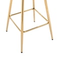 thumbnail image 7 of Fabric bar stools with chrome base | Ideal for commercial or home bars | Enhance the overall aesthetic, 7 of 7