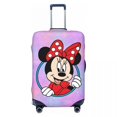 thumbnail image 1 of Custom Mickey Mouse Luggage Cover Protector Elastic Travel Suitcase Covers, 1 of 1