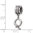 thumbnail image 3 of Sterling Silver Reflections Letter Q Dangle Bead (19.09 X 8.18) Made In Thailand qrs1400q, 3 of 5