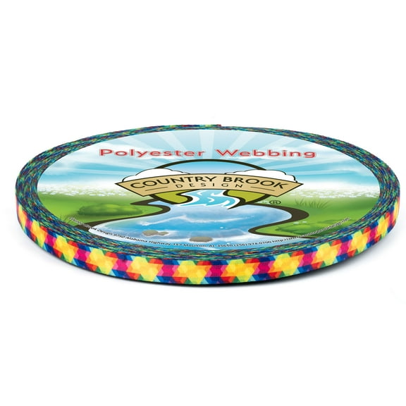 Country Brook Design® Kaleidoscope Lite Tape (1/2 Inch, 5 Yards)