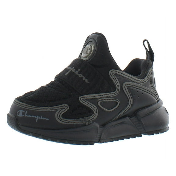 Champion Flex Future Slip On Baby Boys Shoes Size 5, Color: Black/Silver