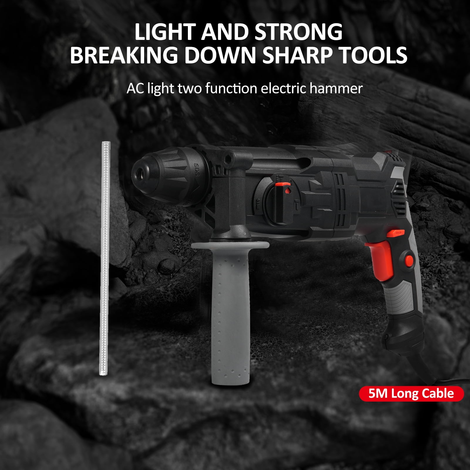 Electric Hammer,With Variable Speeds Hammer With And Safety Clutch Hammer Drill Hammer Drill Hammer Rotary 800w Rotary Dsfen Huiop And Clutch