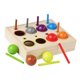 thumbnail image 1 of Juguete a juego de bolas arcoíris, juguete de cognición de color, juguete de reconocimiento de color, juguete Montessori para bebés de 1, 2, 3 y 4, 1 of 9