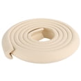 thumbnail image 1 of Protectores de borde de mesa para muebles Extra gruesos en forma de L, protector de parachoques de seguridad para bebés de espuma de 2m (blanco arroz, rosa, gris, blanco), 1 of 5
