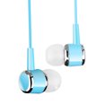 thumbnail image 2 of Peggybuy 3.5mm Plug Wired Headsets for Mobile Phone PC Laptop Computer MP3 (Blue), 2 of 5
