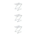 thumbnail image 3 of relayinert Convenient Towel Organizer 45cm Wide Separation Space Waterproof Good Air Circulation 4 Towels Simultaneously Foldable Grey 3Set, 3 of 6