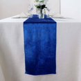 thumbnail image 6 of Efavormart 12" x 107" Royal Blue Premium Velvet Table Runner For Wedding Party Decor, 6 of 6