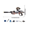 thumbnail image 2 of Rifle Recargable Automática Gel Blaster Space Gun Hidrogel, 2 of 4