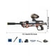 thumbnail image 2 of Rifle Recargable Automática Gel Blaster Space Gun Hidrogel, 2 of 4