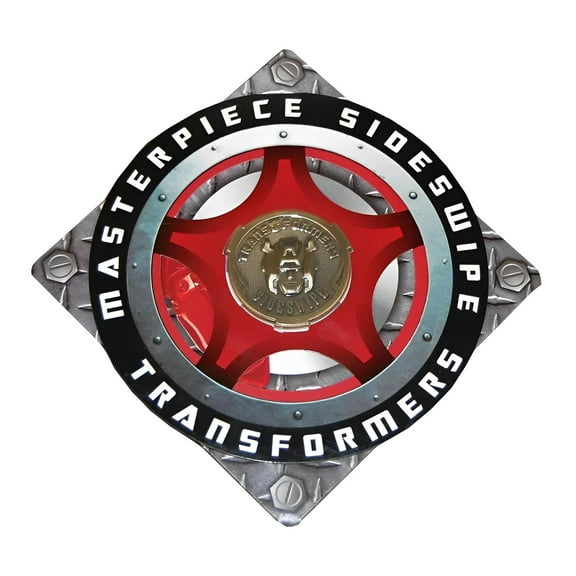 Transformers MP12 Sideswipe Bonus Gold Coin Accessory