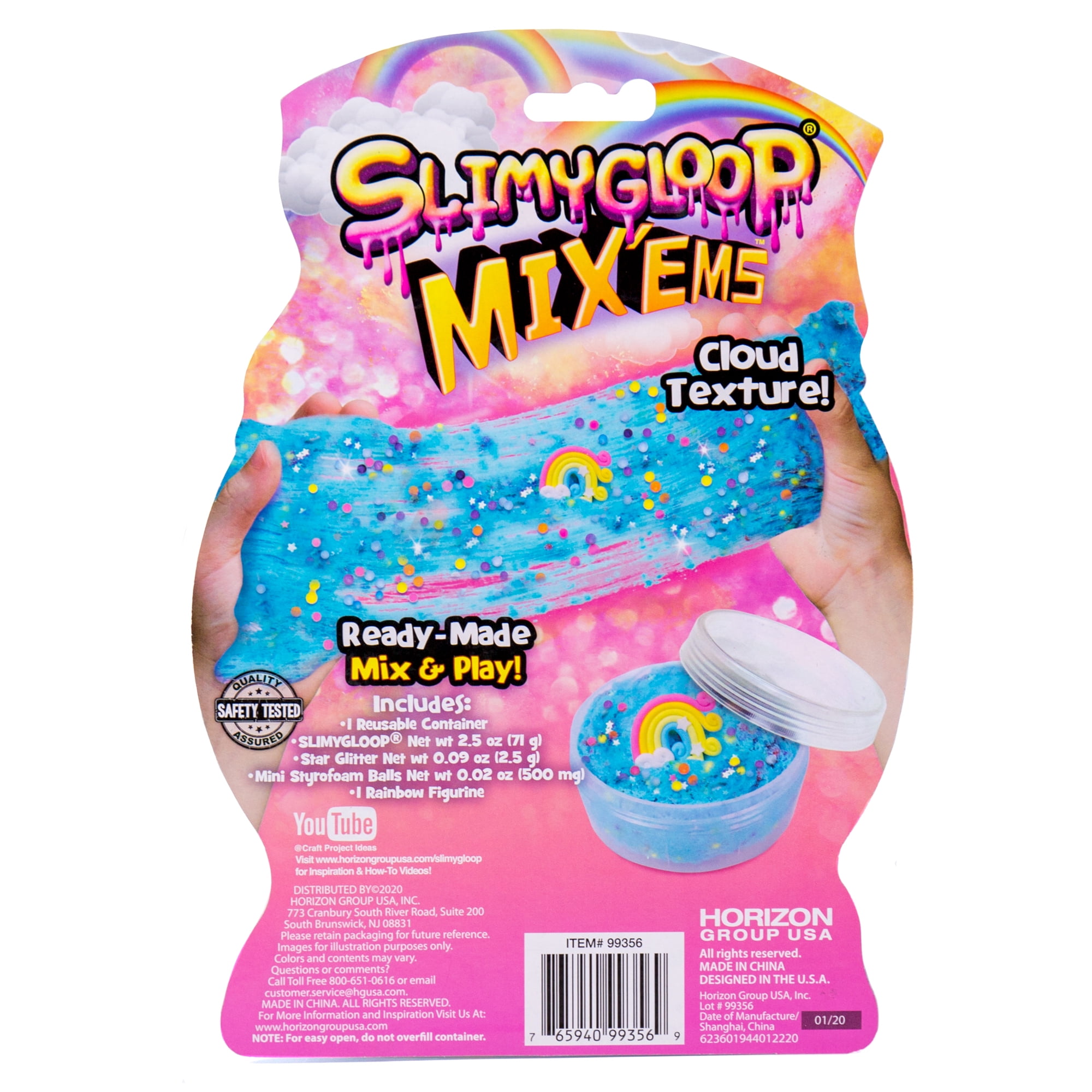 Just Mix and Play **Fast Shipping** Surprise Slimygloop Mix Ems 20 pack 