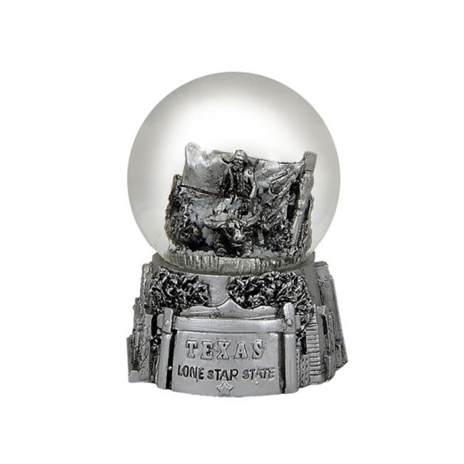 Americaware PSGTXS45 45 mm Texas Snow Globe