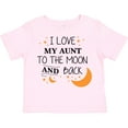 thumbnail image 3 of Inktastic I Love My Aunt to the Moon and Back Boys or Girls Toddler T-Shirt, 3 of 5