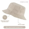 thumbnail image 6 of Market & Layne Unisex White Bucket Hat for Adult & Teens -Extra Small/Small, 6 of 8