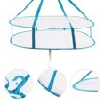 thumbnail image 4 of 1 Pc Double Layer without Enclosure Drying Basket for Balcony 30.71"x24.01" 19L Blue, 4 of 6