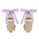 thumbnail image 5 of Alpargata sandalia de plataforma con yute natural para mujer con ajuste de listones lila estilizados. Platonia  ANTONELLA-01-LILA, 5 of 6