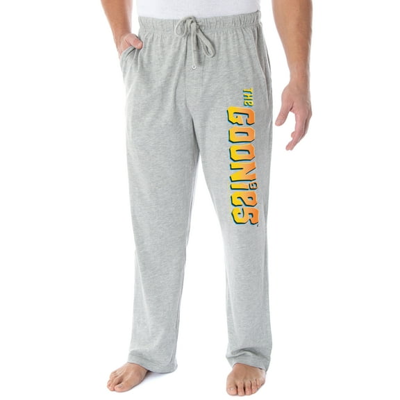 The Goonies Men's Classic Movie Logo Loungewear Sleep Bottoms Pajama Pants