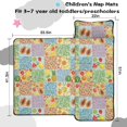 thumbnail image 5 of Pioneer Flower Floral Print Pattern Toddler Nap Mat for Teens Preschool Daycare, Teens Sleeping Mat Bag, Toddler Sleeping Bag with Pillow, 5 of 6