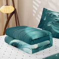 thumbnail image 5 of Erosebridal Ocean Manatee Zipper Twin Comforter Sets with Fitted Sheet and 2 Pillowcases, Sea Animal Zipper Bedding Set, Reversible, 5 of 7