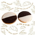 thumbnail image 5 of Black & White Cookies Gift Basket 12 Individually Wrapped Cookies NY Style Black and White Cookies 2-3 Day Delivery Christmas, Hanukkah, Thanksgiving Men & Women Sterns Bakery, 5 of 7