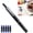 Black, variant on Anewi Retractable Fountain Pen Medium Nib Black Ink Transparent Barrel Smooth Writing No Leaking Calligraphy Pens for Writing Includes 5 Refillable Ink Cartridges