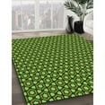 thumbnail image 3 of Ahgly Company Machine Washable Indoor Round Transitional Dark Forest Green Area Rugs, 8' Round, 3 of 7