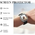 thumbnail image 5 of Apple Watch Case Series 8, Series 7 for 45mm Diamond Glitter Watch Case Built-in Tempered Glass Screen Protector, Guard Bumper Full Coverage Cover for Apple Watch Series 8 and Series 7, Black 45mm, 5 of 7
