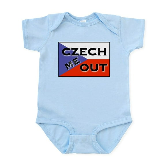 CafePress - CZECH ME OUT Infant Bodysuit - Baby Light Bodysuit, Size Newborn - 24 Months