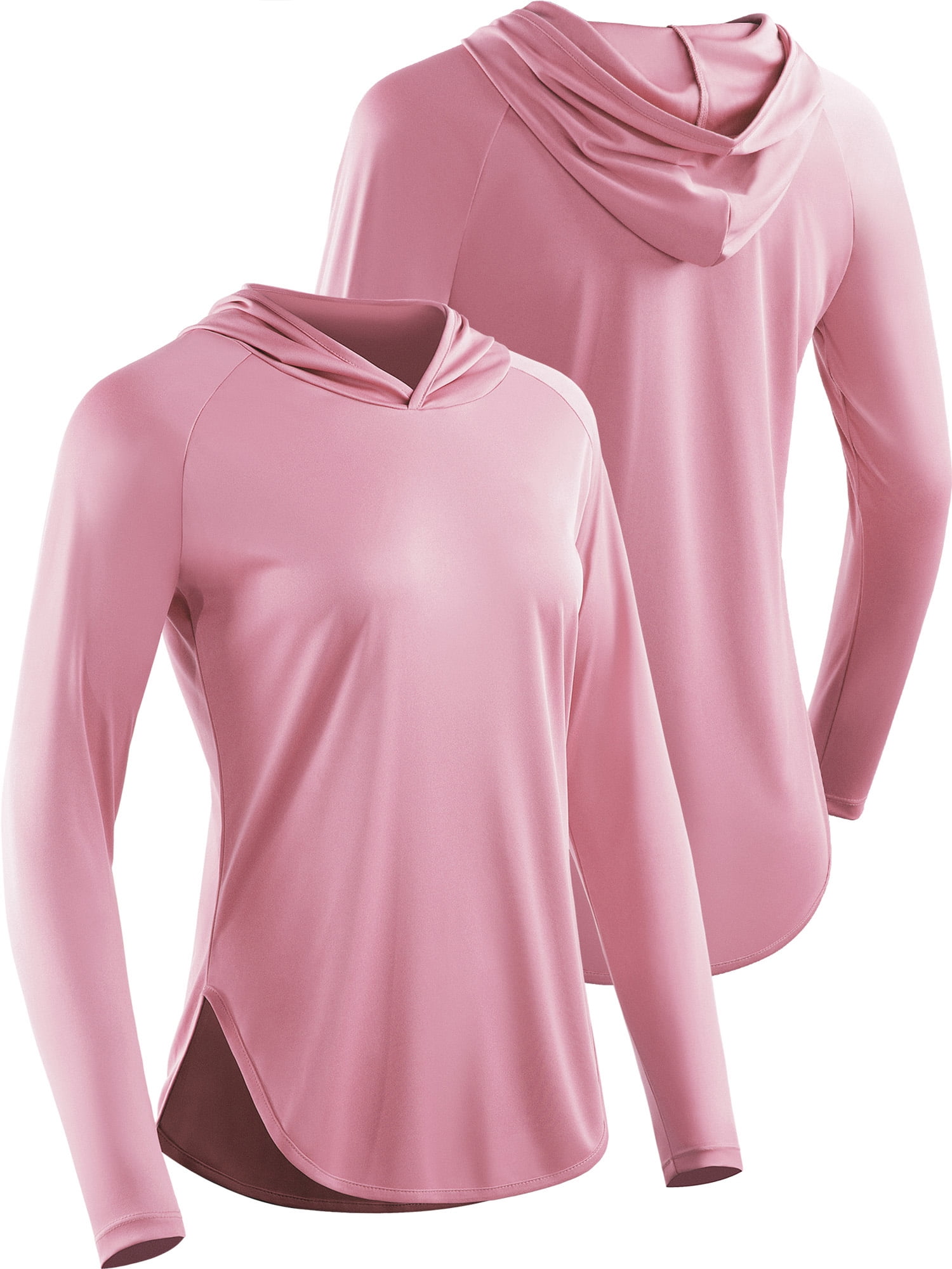 Cadmus Women's 3 Pack Workout Long Sleeve shirts UPF 50+ Sun Protection Dry Fit Running Shirts with Hoods