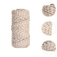 thumbnail image 6 of HILABEE Jute Twine Rope Thick for Home Decoration Cat Scratching Pole Tree Gardening 6mm Jute Cotton, 6 of 8