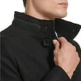 thumbnail image 6 of Kenneth Cole Men's Water Resistant Wool Jacket, Black, Small, 6 of 6
