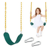 Swing Seats Heavy Duty with Chain and Snap Hooks - Replacement Accessories for Outdoor Playsets, Playground, Trees, Backyard