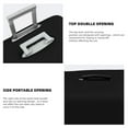 thumbnail image 4 of Goofa Black Pattern Luggage Covers For Suitcase,Suitcase Cover Protector Fit 18-32 Inch Luggage-Large, 4 of 9