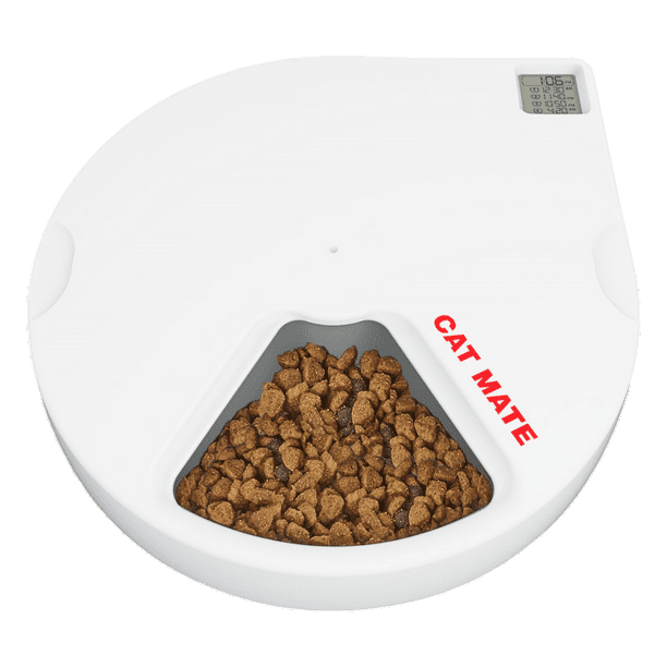 Cat Mate C500 Automatic Pet Feeder With Digital Timer and Ice Packs