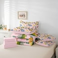 thumbnail image 6 of Manfei Jungle Leopard 7-Piece Twin Bedding Set,Zoo Animal,Elephant,Breathable Reversible, 6 of 8
