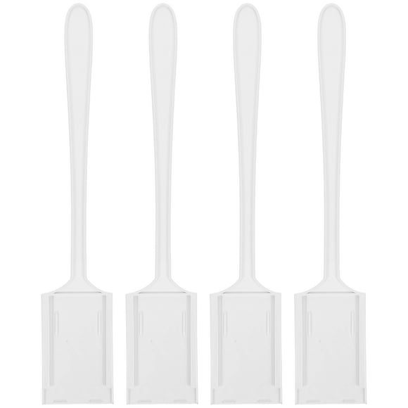 4pcs Parking Cards Holders Toll Pass Holder Card Toll Stick Car Card Toll Holder Stick Automotive Card Toll Holder Payment Holder Payment Sign Holder