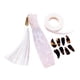 thumbnail image 4 of Juego de púas de dedo para guzheng para niños, accesorios para instrumentos musicales con cinta adhesiva. Marrón, 4 of 9