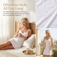 thumbnail image 6 of Women's Full Slip Basic Lingerie - Spaghetti Strap, for Under Dress and Nightwear, 6 of 8